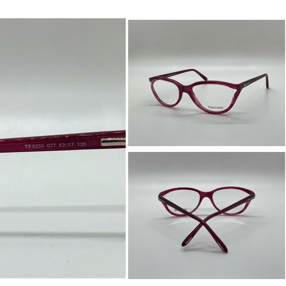 Tom Ford Accessories - NEW Tom Ford TF 5280  MADE IN ITALY Women $575+TAX  OVER 75% OFF